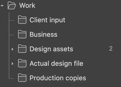 Image from Eagle/ Create a structured folder
